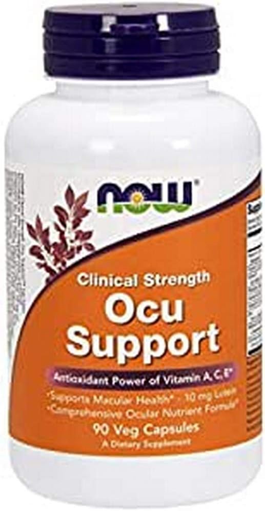 NOW Foods - NOW FOODS Clinical Ocu Support – Suporte Clínico para os Olhos, 90 CT
