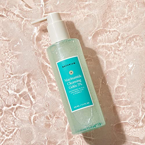 Geléia de Limpeza Naturium Niacinamida 3%% com Ácido Hialurônico – 100g