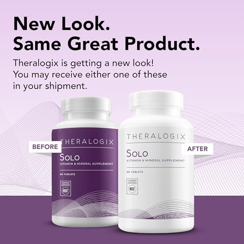Solo Multivitamina – Fórmula Completa para Saúde – 60 Cápsulas - Theralogix