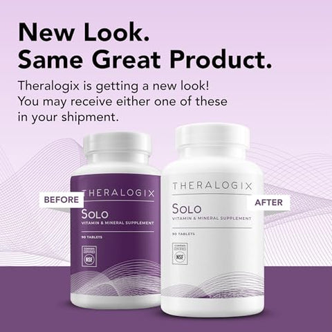 Solo Multivitamina – Fórmula Completa para Saúde – 60 Cápsulas - Theralogix