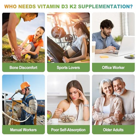 Nature's live - Nature’s Live Vitamina D3 K2 10000 UI – Fortaleça sua saúde com a combinação perfeita!