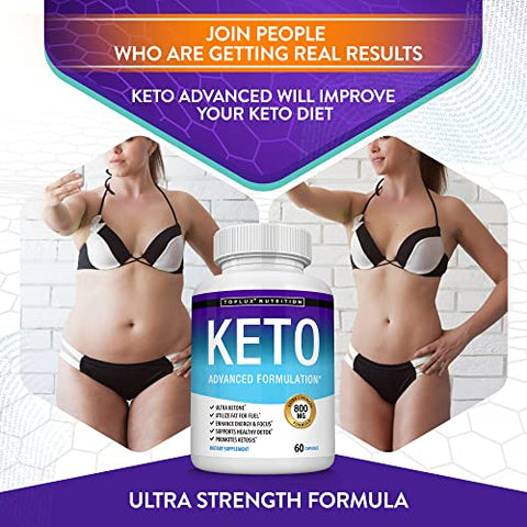 Keto Pills – Dieta de Cetose Natural com Cetonas – Marca Toplux - Toplux