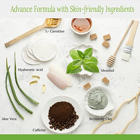 Argila Detox para Corpo | Fórmula Rápida de 30 Minutos com Argila Bentonita, Bandagem e Filme Plástico | 100g - Brazilian Belle