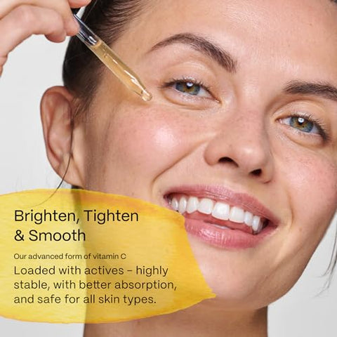 Conjunto de Cuidados com a Pele Mad Hippie – Serum Facial de Vitamina C Iluminadora da Pele e Serum de Retinol Super A Firmador – Tamanho de Viagem