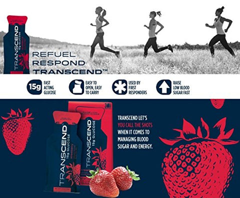 Alitaver - Géis de Glicose de Morango 15g em Embalagens de 3 por Transcend (3)