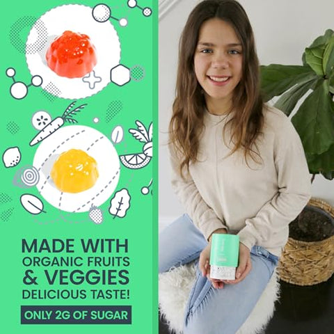 Teens Gomas Tribiotic – Pré, Pós, Probióticos | 60 g - FIRST DAY