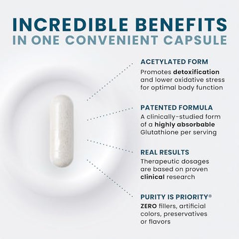 Liposomal Liver Detox 120 VCaps | Formato Liposomal Livre de Soja com Cofatores Nutricionais de Metilação | Suporta Desintoxicação e Limpeza do Fígado | Vegano - Pure Therapro Rx