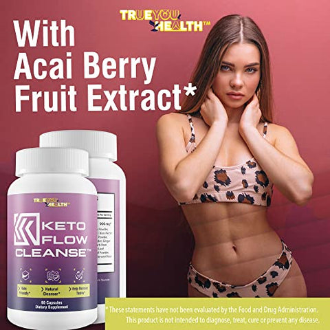 Generic - KETO FLOW CLEANSE – Auxílio Natural na Limpeza – Suporte para Eliminação de Resíduos