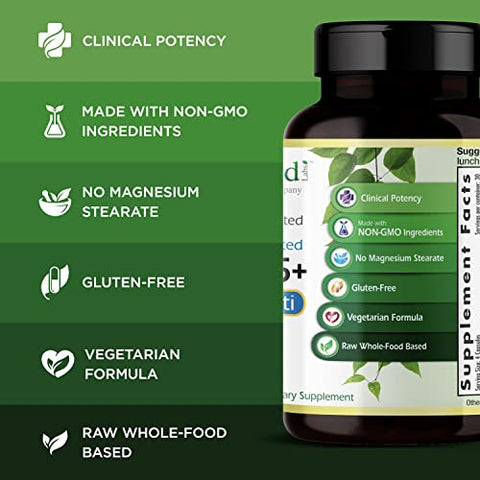 Men’s 45 Clinical Multi – Multivitamínico para Suporte Abrangente, Ósseo – 60 Cápsulas - EMERALD LABS