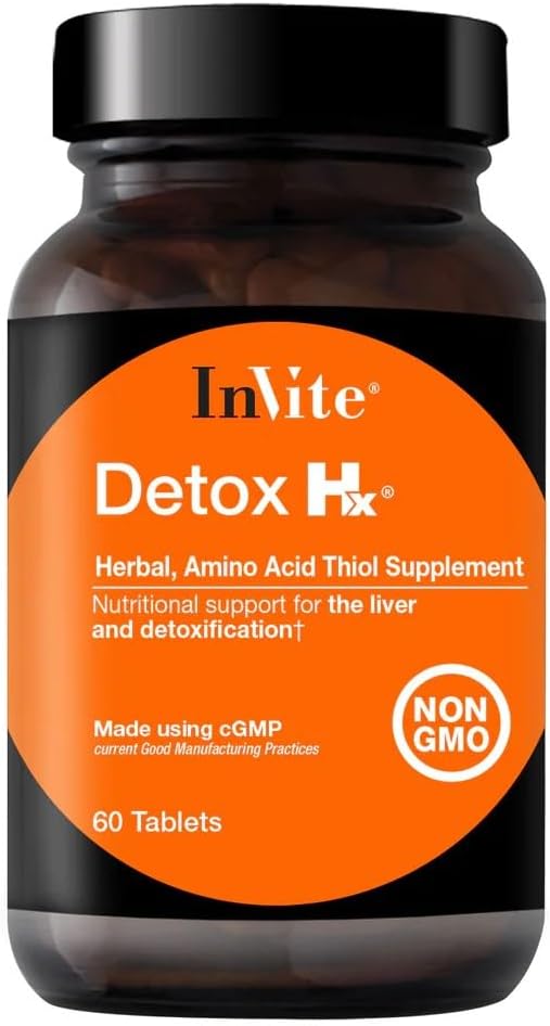 Detox Hx da Invite Health (2-Pack) – Fórmula Poderosa para Desintoxicação – 100% Natural e Eficaz – 60 Cápsulas – Frete Grátis