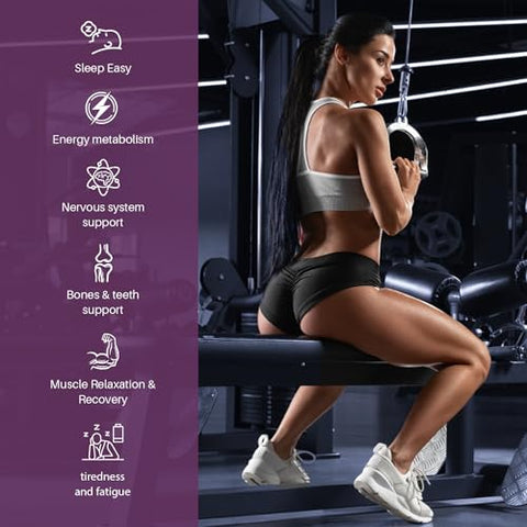 Totaria - Magnésio Complexo 700mg 12 em 1 Suplemento de Magnésio com Glicinato Citrato Malato Óxido Taurato Aspartato Orotato Relaxamento de Magnésio, Suporte Muscular e Cardíaco, Vegano 120 Cápsulas