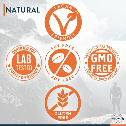 Motion – Pó para Bebida Pré-Treino Natural para Homens – 100g - TruWild