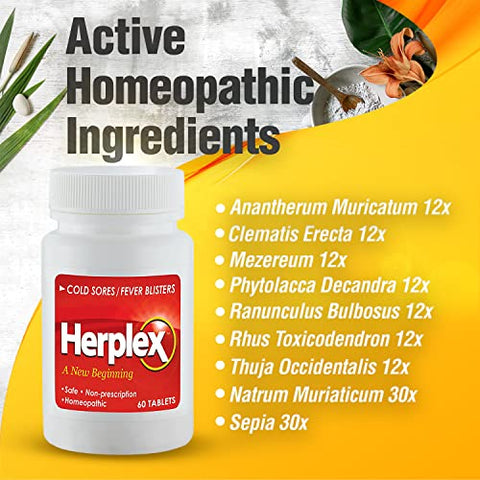 Herplex - Tablets Premium | Combate Surto | Marca Líder | 100% Eficaz