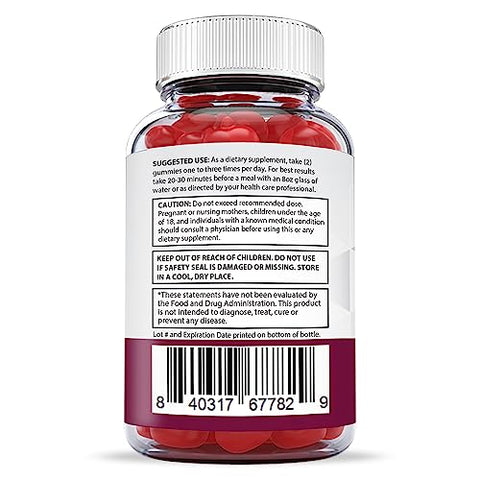 ProFast Keto ACV Gummies 1000MG – Vegan Non GMO com Suco de Romã, Beterraba e Vitamina B12 – 60 Gummys - Justified Laboratories