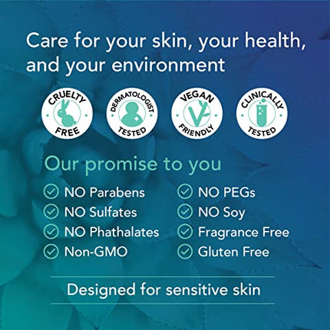 Skin Wisdom - Rescue Spray: Fórmula Patenteada com Ácido Hialurônico, Aloe Vera Orgânica para Pele Saudável – Eczema, Rosácea, Dermatite por Radiação, Queimadura Solar, Irritação, Redução de Cicatrizes 120 ml