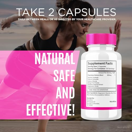 NutraRize - (2 Pacotes) Cápsula Nexaslim, Fórmula Aceleradora de Metabolismo Nexaslim, Suplemento Dietético para Perda de Peso Avançada, Pílulas de Força Máxima 100% Naturais para Reduzir Gordura Abdominal, Nexa