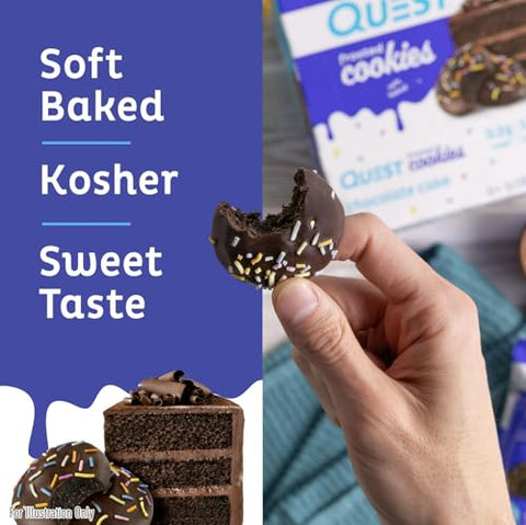Well Priority - Pack Sortido de Muffins e Cookies Proteicos Questt Nutrition – Alto teor de proteínas, baixo teor de carboidratos – 5 sabores – 10 unidades – Nutrição Esportiva para Casa