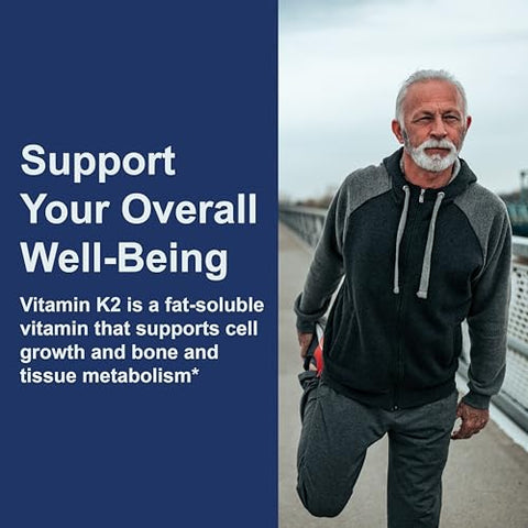 Vitamina K2, MK-4 (Menatetrenona), Suplemento de Vitamina K, Ósseo - Carlson