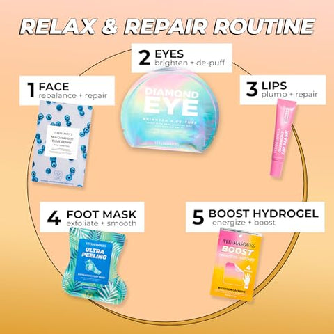 Energy Patches – Adesivos Energéticos Boostme Wellness Hydrogel (3-Pack) – Adesivos de Vitamina B12 para Mulheres - Vitamasques