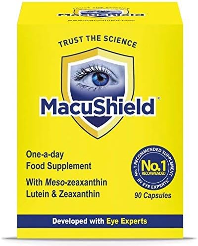 MacuShield - Suplemento para os Olhos 90 Cápsulas One-a-Day – Marca em Destaque