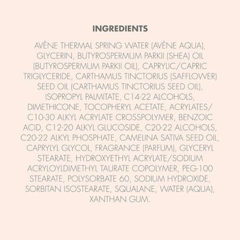 Eau Thermale Avène Bálsamo Hidratante Derretimento, Manteiga Corporal de Óleo de Karité, Não Oleoso, Não Pegajoso, Absorção Rápida, 250 ml