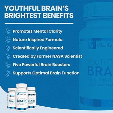 Vitality Now - Juventude Cerebral | Memória – Potencialize sua mente com Youthful Brain