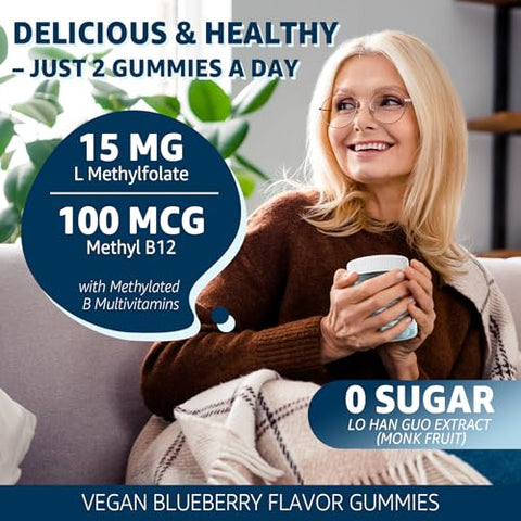 Nextdia - L-MethylFolate 15mg: Potencialize sua saúde com o melhor suplemento de metilfolato