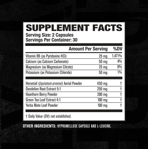 Dry-XT – Suplemento Natural para Perda de Peso Retenção de Água | Reduz Retenção de Líquidos - Jacked Factory