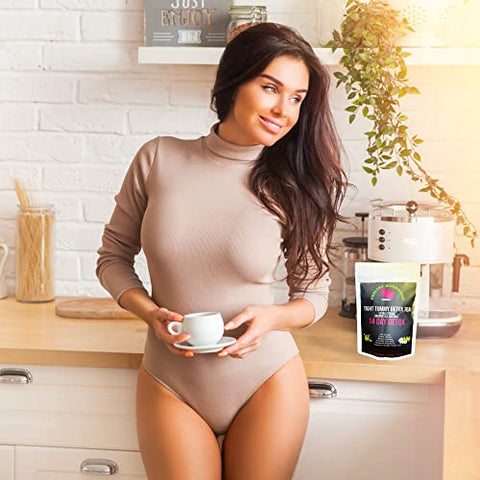 Chá Detox Healthy Diversions para Barriga Lisa, Resultados Extra Fortes em uma Semana, Reduz Inchaço, Saúde