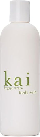 Kai Body Wash 8 fl oz – Espuma de banho com vitamina E, extratos de pepino e confrei, fragrância exclusiva deliciosamente fresca. Vegano e livre de crueldade