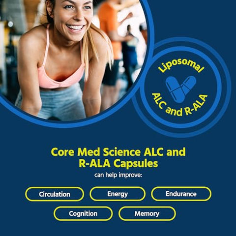 Liposomal ALC – Potente Antioxidante para Saúde Cerebral – 60ml - Core Med Science