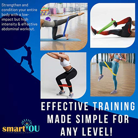 smartYOU Products - Conjunto de Equipamentos 80 Day Obsession – 21 Day Fix Contêineres de Controle de Porções Livres de BPA (7 Peças) Faixas de Resistência (5) Discos Deslizantes para o Core (2) Guia Planejador eBook de Receitas Fita