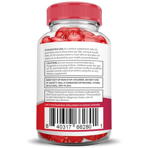 Justified Laboratories - (2 Pacotes) Gomas Keto Drops Keto ACV Extreme 2000MG Fórmula Avançada de Gomas Keto Drops Keto com Vinagre de Maçã, Romã e Beterraba em Pó B12 Vegano Não GMO 120 Gomas