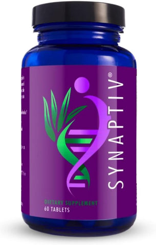 Synaptiv™ Brain Support – 12 em 1 – Ginkgo, Huperzine, Bacopa, Quercetina e Mais – com Potente Mistura de Vitaminas Antioxidantes – 60 Comprimidos - Youngevity