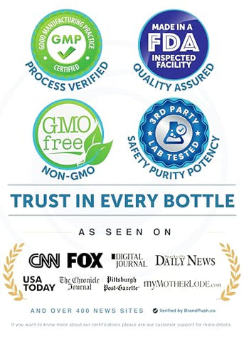 Cápsulas de Musgo do Mar Irlandês com Óleo de Semente Preta, Ashwagandha e Raiz de Bardana – Feito nos EUA - Lunakai