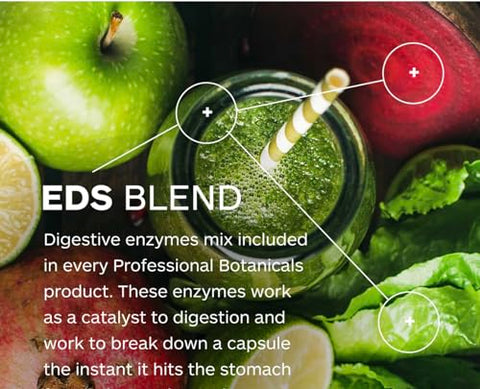 Professional Botanicals - Lymph Detox – Suplemento Vegan Natural para Drenagem Linfática – 90 Cápsulas Vegetarianas