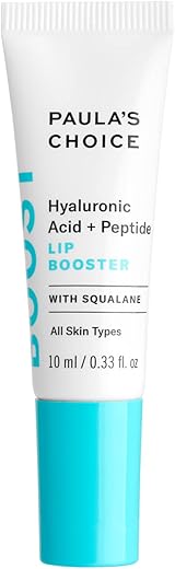 Paula's Choice - Paula’s Choice BOOST Lip Booster Ácido Hialurônico Peptídeo, Tratamento Hidratante para Volume Labial e Firmeza