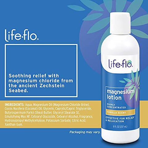 Loção de Magnésio Concentrado com Cloreto de Magnésio | Calmante | 100ml - LIFE-FLO