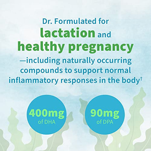 Organics – Kit Energia para Desenvolvimento Fetal Saudável com Multivitamínico Pré-Natal, Folate, DHA Vegano Ômega-3 e Suporte ao Desenvolvimento Cerebral - Garden of Life