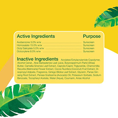 Protetor Solar em Spray Alba Botanica para Rosto e Corpo, FPS 50, Coco Havaiano, Resistente à Água e Biodegradável, 177 ml (Pack com 2 unidades)