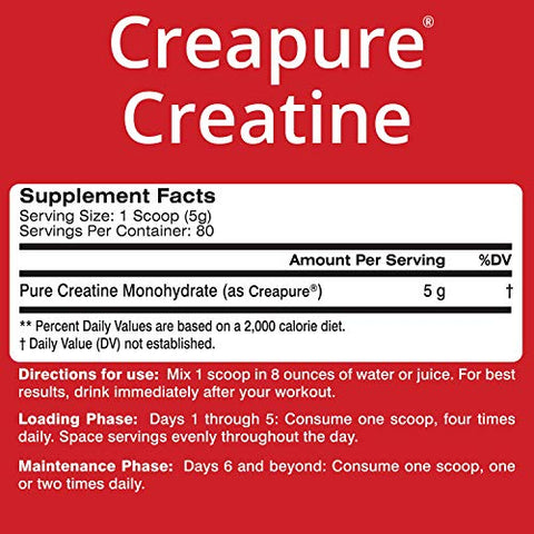 Creapure – Pó de Creatina para Crescimento Muscular – 100% Pura – 300g - MTS Nutrition