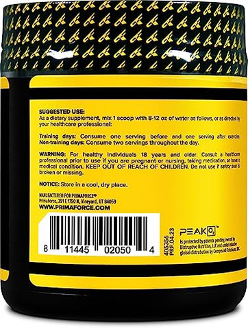 Primaforce - PrimaForce Peak O2 – Suplemento para Treino, 120g – Mistura Exclusiva, Sem OGM, Vegano e Livre de Glúten