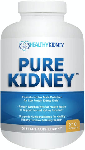 Kidney Restore - Livro de Dieta Renal e Suplemento para Saúde Renal – Receitas para Rejuvenescimento, Dieta com Baixo Teor de Proteína e Suplemento Renal. 210 Comprimidos
