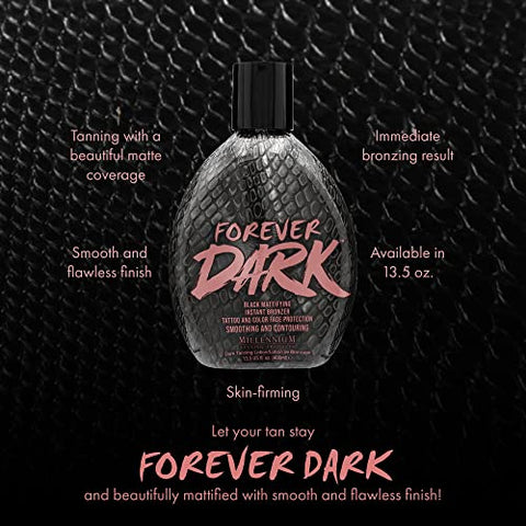 Millennium Tanning Products - Bronzeador Instantâneo Forever Dark Millennium Tanning, Efeito Matte, 13.5 Ounces (400ml)