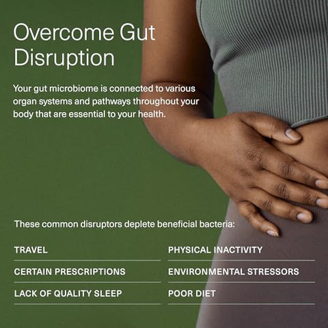 DS-01 14 Day Gut Reset – Prebiótico e Probiótico (28 Cápsulas) – 53,6 Bilhões de AFU – Saúde Digestiva, Saúde Intestinal e Recuperação Rápida do Intestino – Probióticos Multi-Cepas para Mulheres - Seed