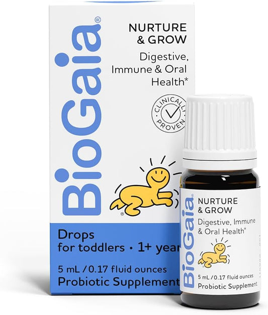 Nurture: Probiótico para Bebês – Fortaleça a Saúde Digestiva – 10ml - BioGaia
