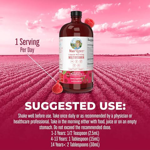 MaryRuth Organics - MaryRuth’s Multivitamina para Mulheres | Homens – Fórmula Completa para Saúde e Bem-Estar | 60 Cápsulas | Vitaminas e Minerais Essenciais | Energia e Imunidade  MaryRuth