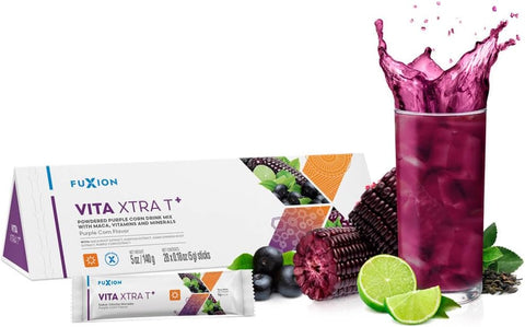 Vita Xtra T – Energético para Energia Durante Todo o Dia com Maca (28 Sticks, Vita Xtra T) - Usoway
