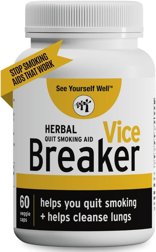 See Yourself Well - Vice Breaker: Pare de Fumar de uma Vez por Todas. Deixe de Fumar em 30 Dias. Limpe Seus Pulmões, Elimine Desejos, Recupere Sua Saúde