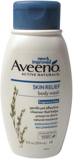Active Naturals Body Wash Alívio da Pele, Sem Fragrância, 12 Ounce (Pack de 3)  Aveeno - Aveeno
